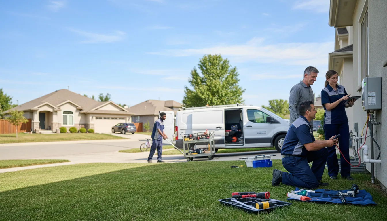 Tankless water heater service in Goose Lake, IA